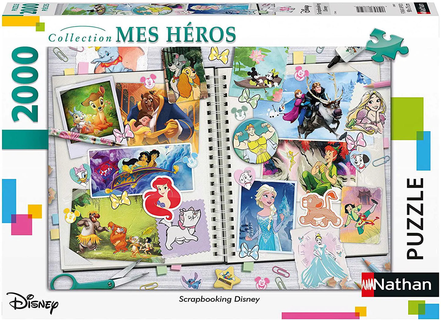 Nathan, Scrapbooking Disney 2000 palaa