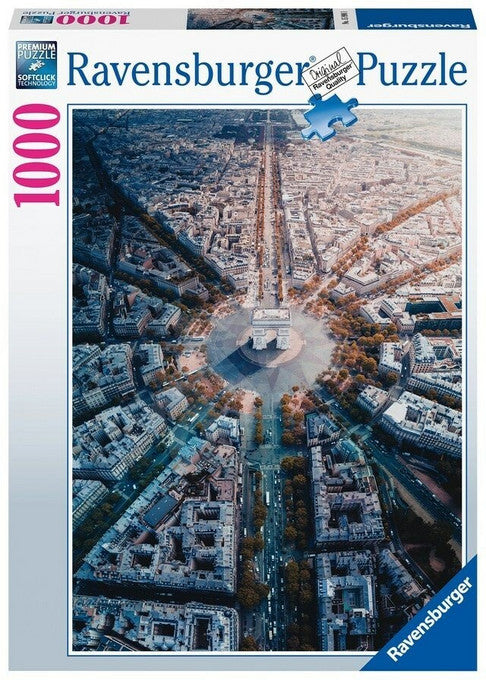 Ravensburger, Paris from above 1000 palaa