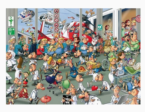 Piatnik, Ruyer: Accidents and emergencies 1000 palaa