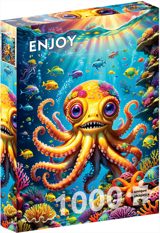 ENJOY, Cute Octopus 1000 palaa