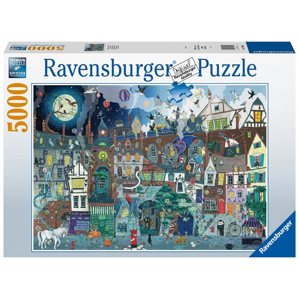 Ravensburger, The Fantastic street 5000 palaa
