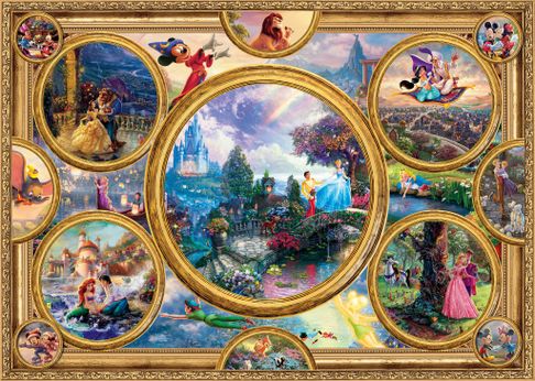 Schmidt, Kinkade: Disney dreams collection 2000 palaa