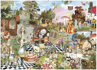 Skittledog, Maria Rivans: Alice's adventures 1000 palaa