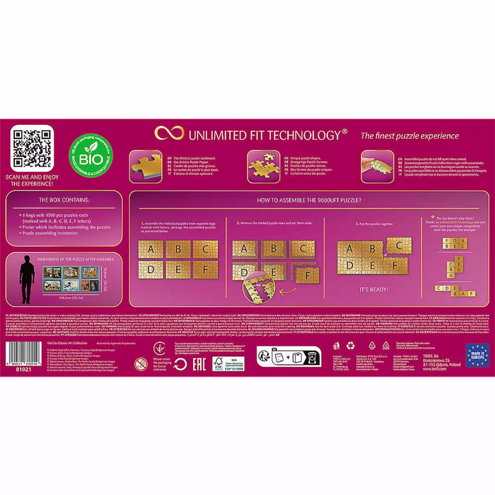 Trefl, Not so classic art collection 9000 palaa