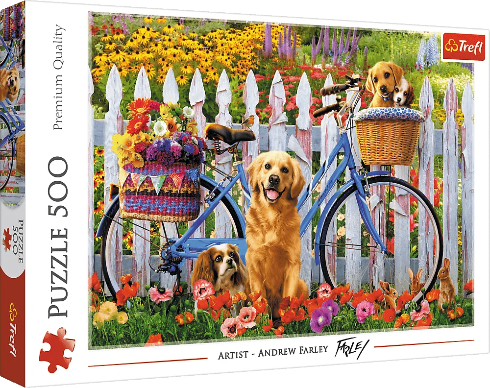 Trefl, Puppies adventure 500 palaa