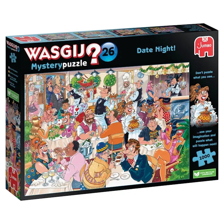 jumbo, Wasgij? Mystery 26 Date Night 1000 palaa