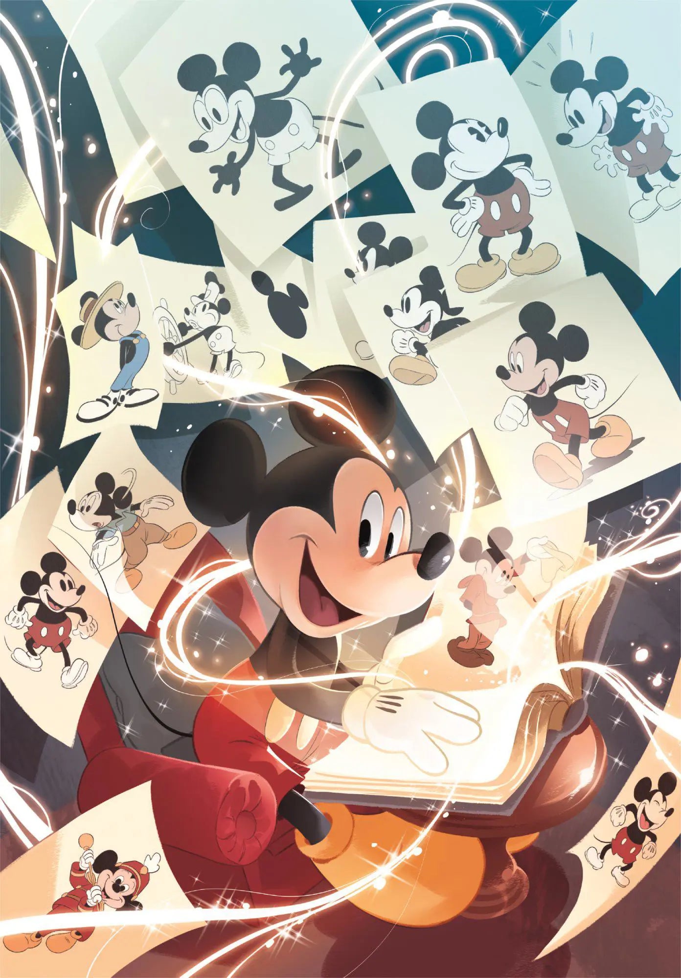 Clementoni, Disney Mickey 100 vuotta 1000 palaa