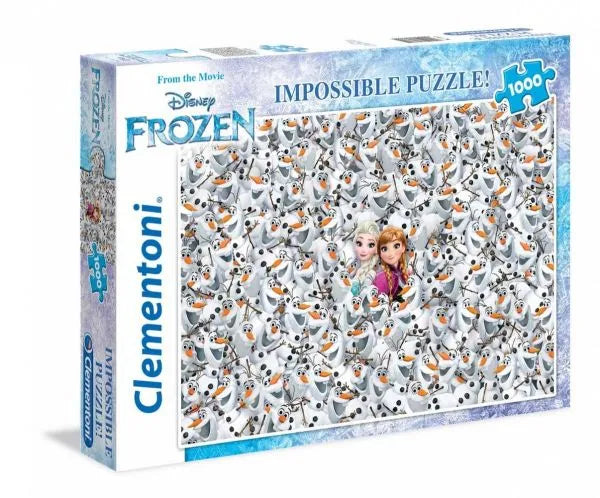 Clementoni, Frozen impossible puzzle 1000 palaa