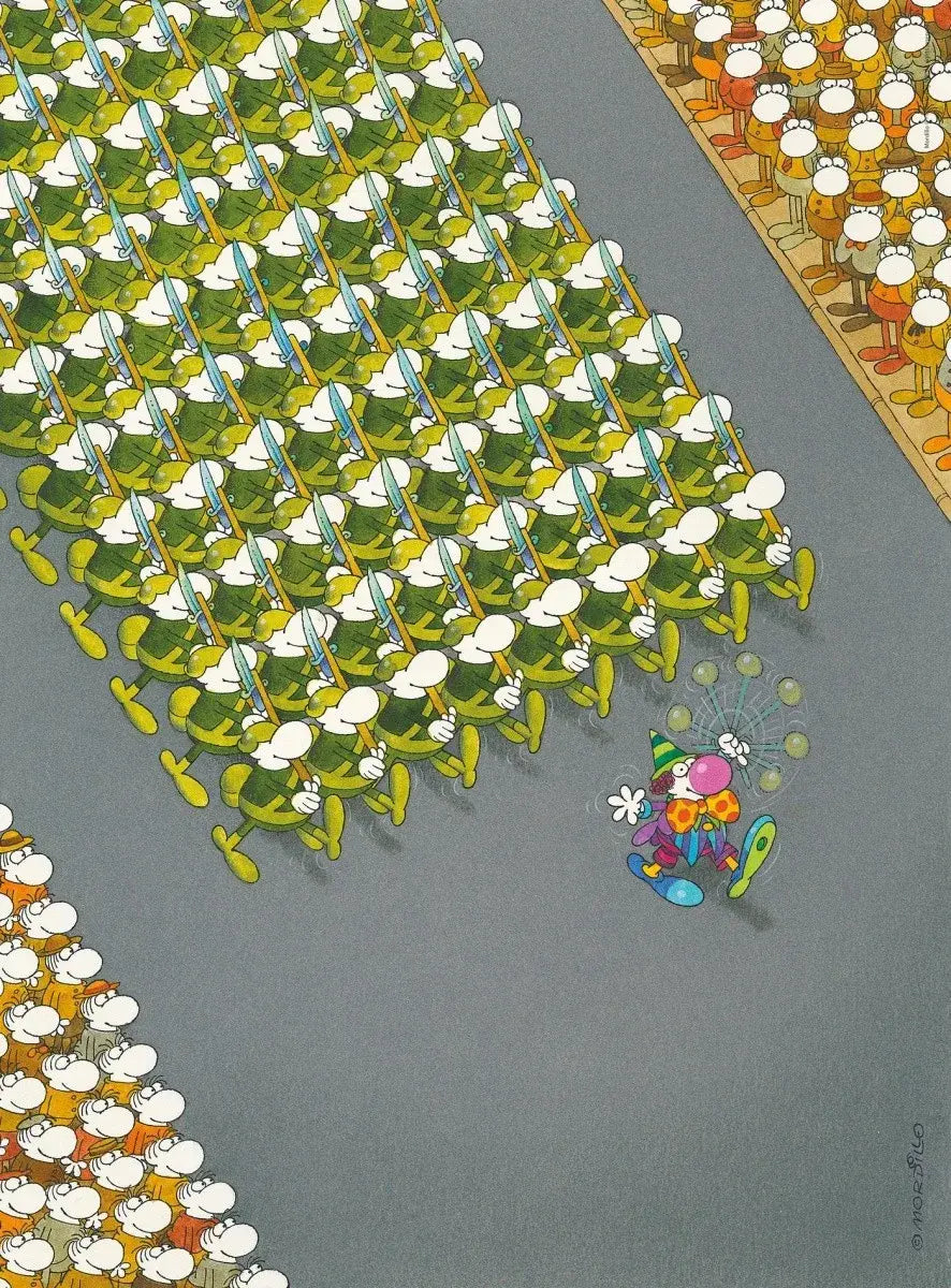 Clementoni, Mordillo: The march 500 palaa