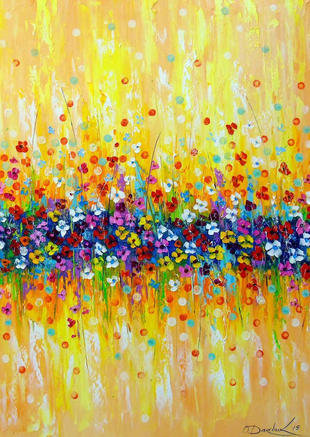 ENJOY, Delicate Abstraction in Colors 1000 palaa