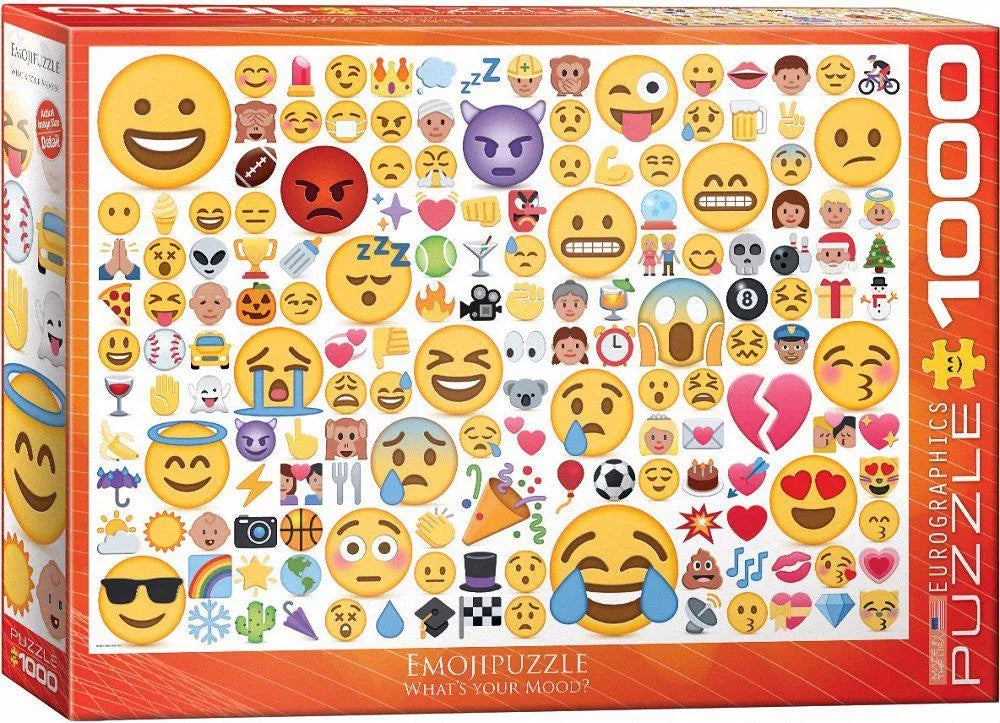 Eurographics, Emojipuzzle - What's your mood 1000 palaa