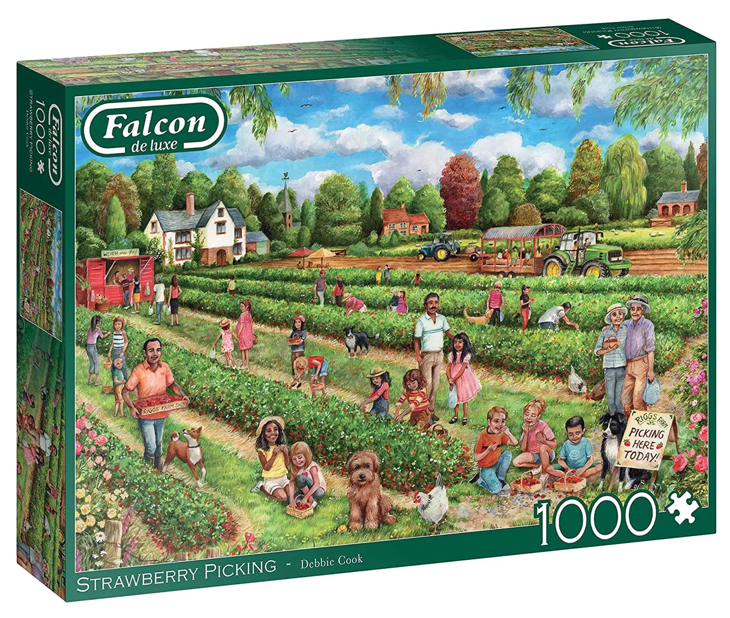 Falcon, Strawberry picking 1000 palaa