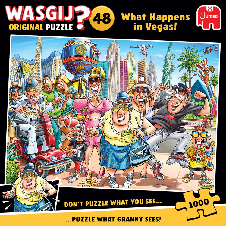 Jumbo, wasgij? Original 48 What happens in Vegas! 1000 palaa