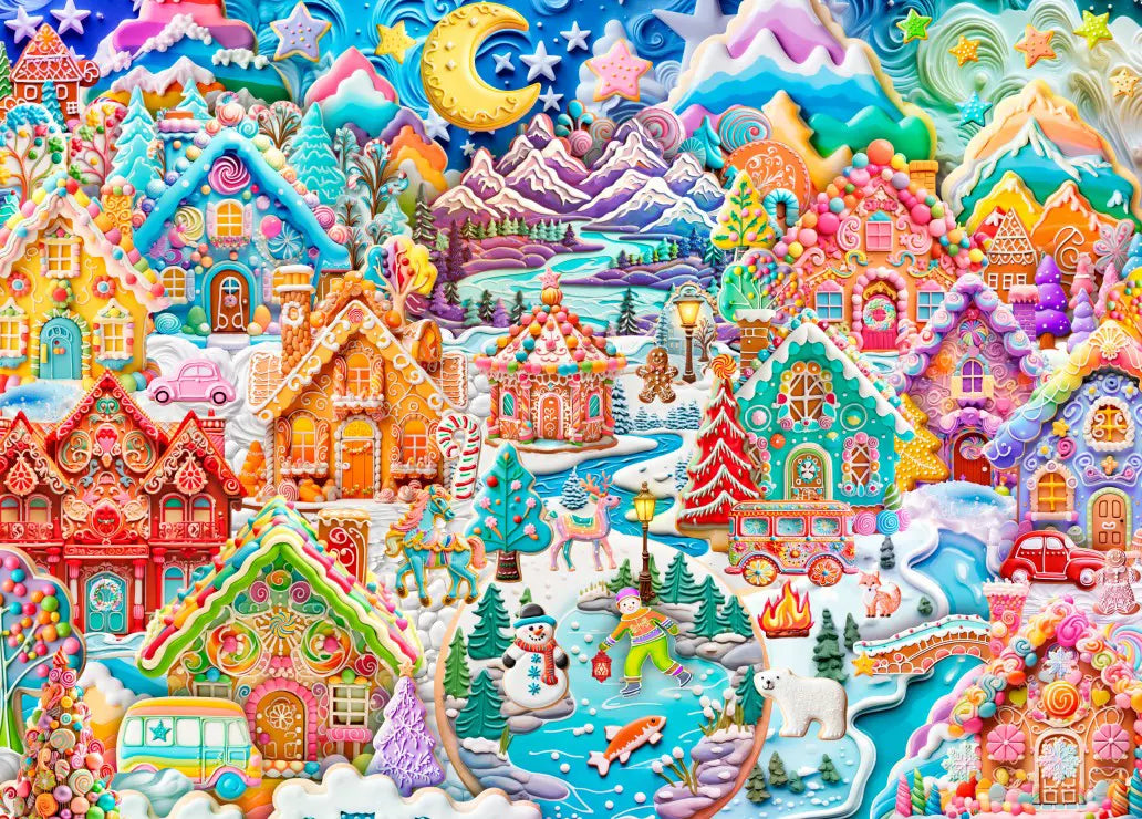 Alipson, Colorful Cookietown Night 1500 palaa