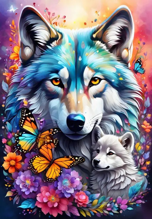 Alipson, Wolves - Maternal love collection 1000 palaa