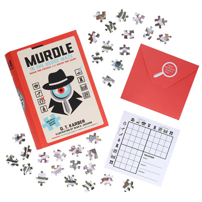 Chronicle books, Murdle in the Hedge Maze 500 palaa