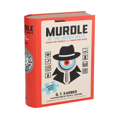 Chronicle books, Murdle in the Hedge Maze 500 palaa