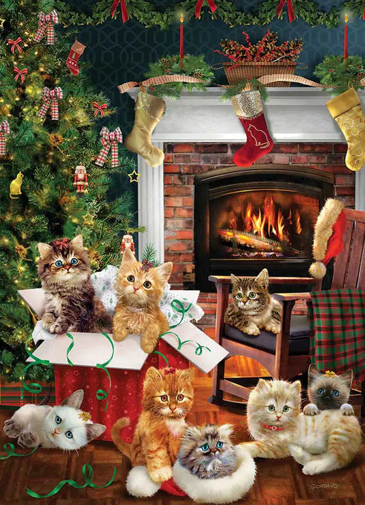 Cobble Hill, Christmas kittens 1000 palaa