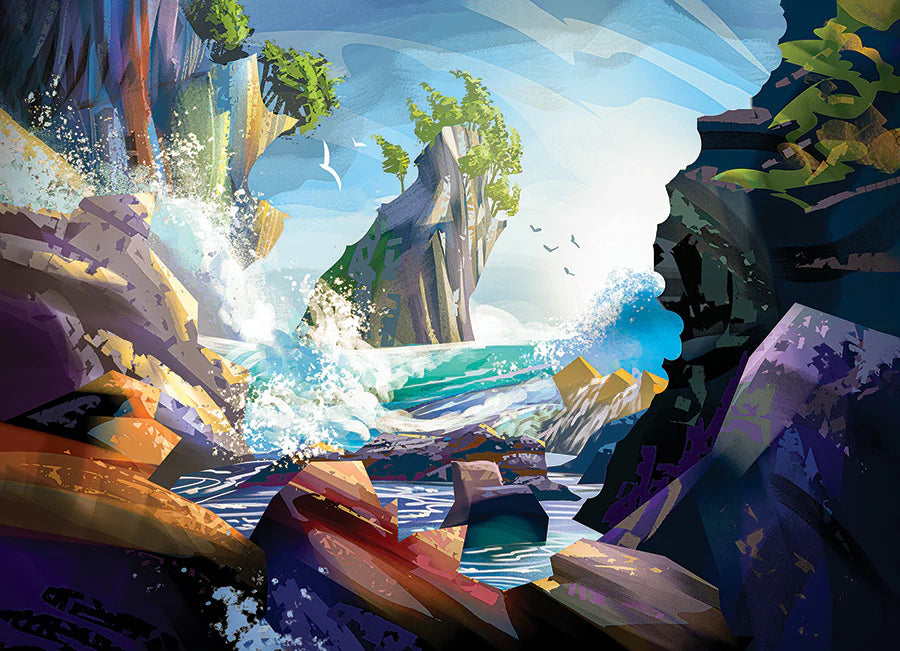 Cobble Hill, Coastal waves 1000 palaa