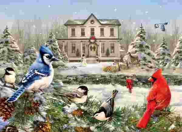 Cobble Hill, Country house birds 1000 palaa