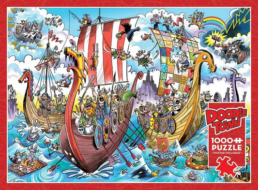 Cobble Hill, Doodle Town: Viking Voyage 1000 palaa
