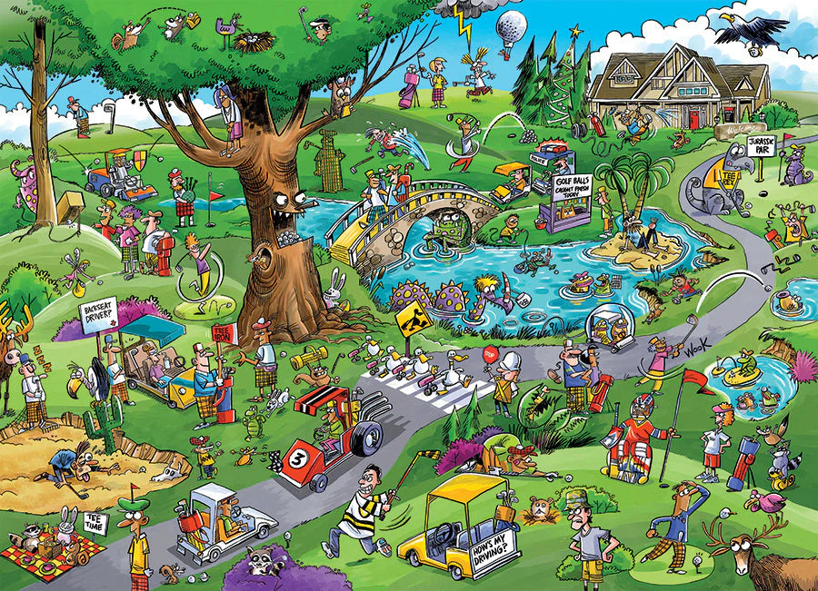 Cobble Hill, Doodle town: Par for the course 1000 palaa