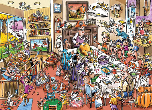 Cobble Hill, Doodle town: Thanksgiving togetherness 1000 palaa