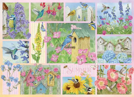 Cobble Hill, Garden birds in spring 500 palaa