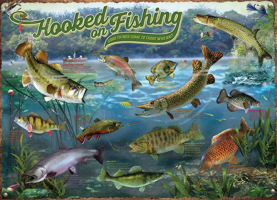 Cobble Hill, Hooked on fishing 1000 palaa