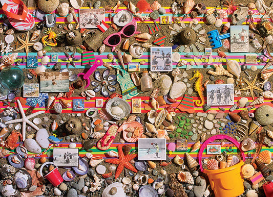 Cobble Hill, Shelley Davies: Beach scene 1000 palaa