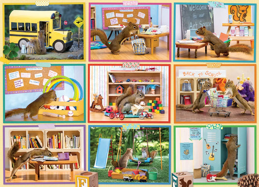 Cobble Hill, Squirrels at school 1000 palaa