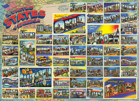 Cobble Hill, Vintage American postcards 1000 palaa