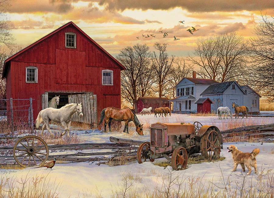 Cobble Hill, Winter on the farm 1000 palaa