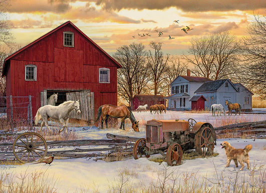 Cobble Hill, Winter on the farm 1000 palaa