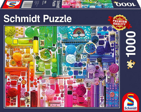 Schmidt, Colors of the rainbow 1000 palaa