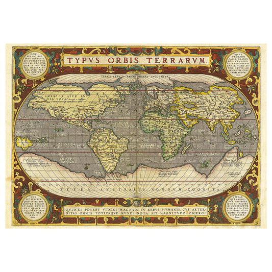 Educa, Map of the world 2000 palaa