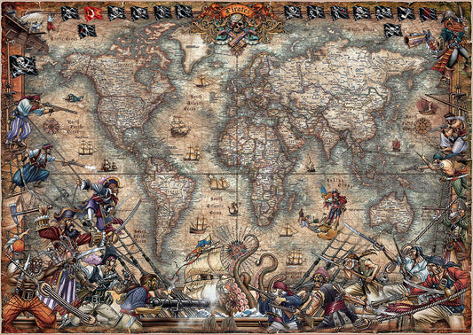 Educa, Pirates map 2000 palaa