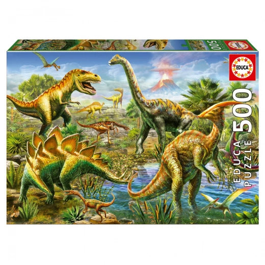 Educa, Jurassic playground 500 palaa