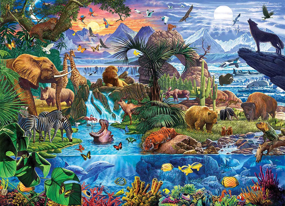 Eurographics, Animals of the world 5000 palaa