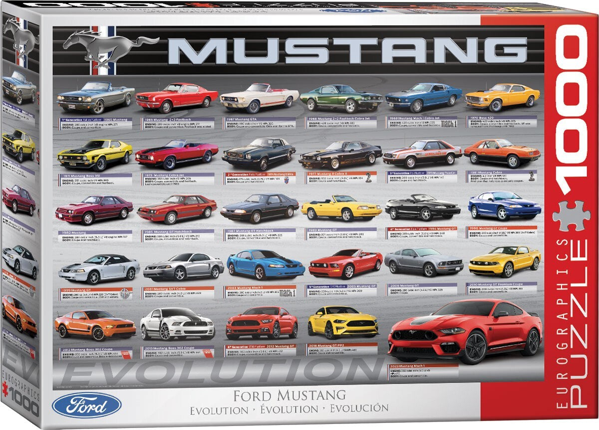Eurographics, Ford Mustang - evolution 1000 palaa