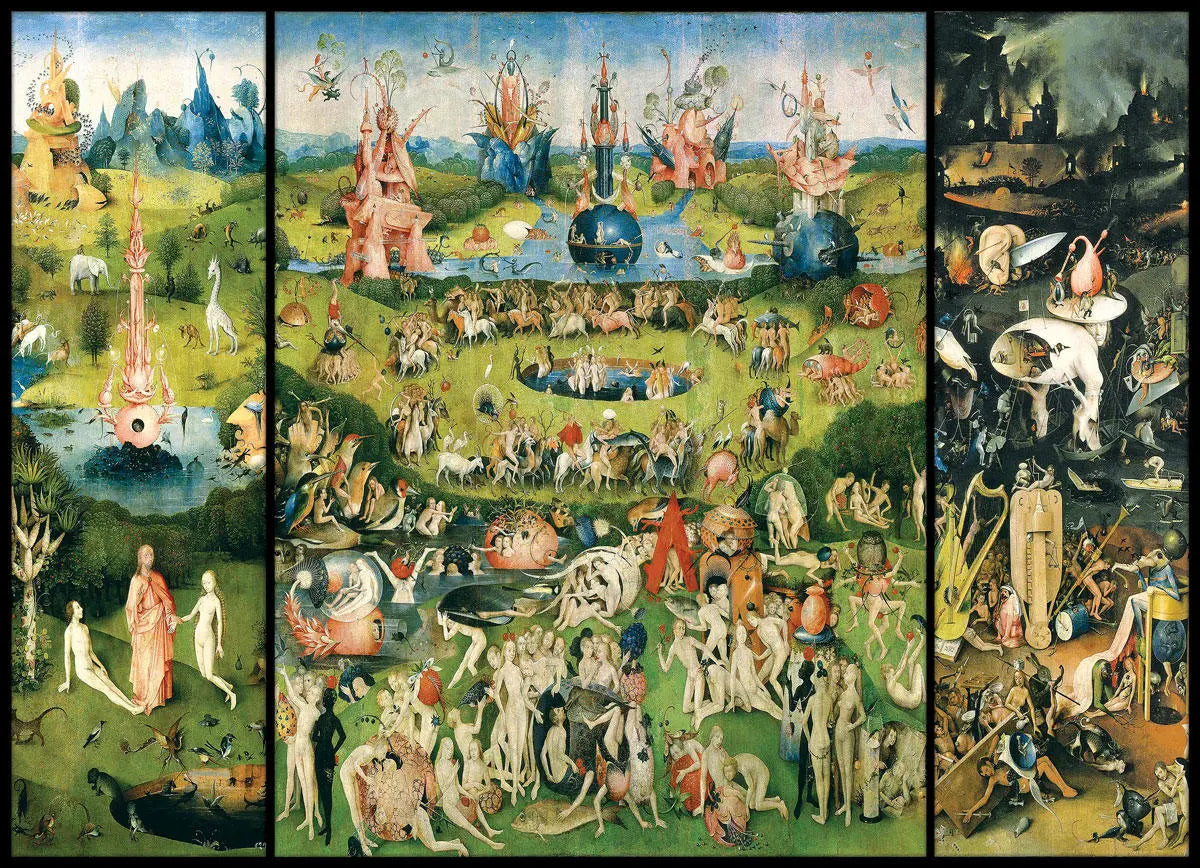 Eurographics, The garden of earthly delights 1000 palaa