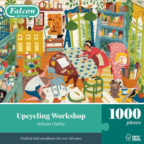 Falcon, Upcycling workshop 1000 palaa