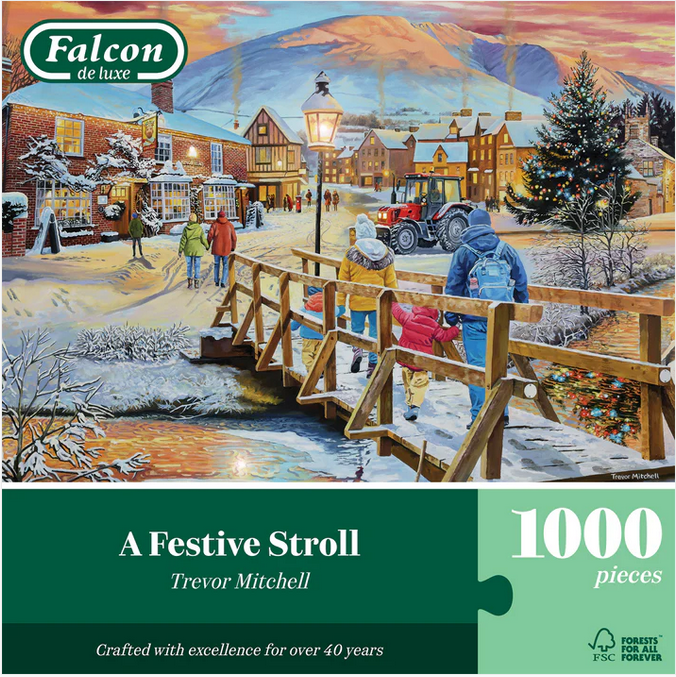 Falcon, A festive stroll 1000 palaa