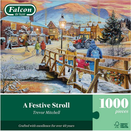 Falcon, A festive stroll 1000 palaa