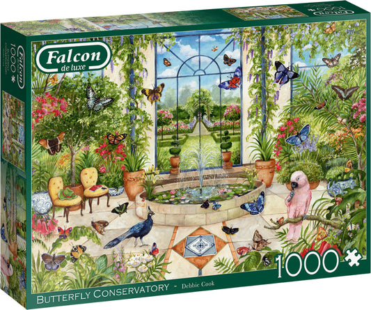 Falcon, Butterfly conservatory 1000 palaa