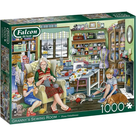 Falcon, Granny's sewing room 1000 palaa