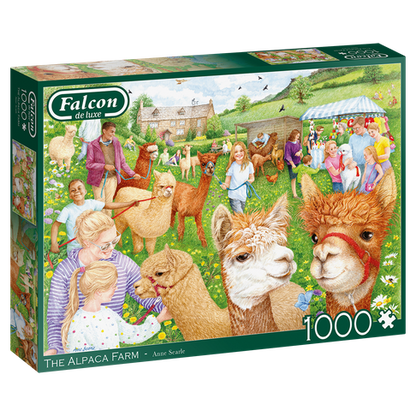 Falcon, The Alpaca farm 1000 palaa