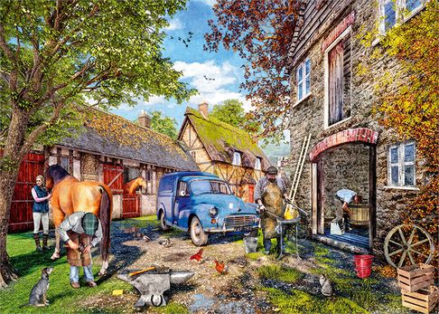 Falcon, Dominic Davison: The Blacksmith's Cottage 1000 palaa