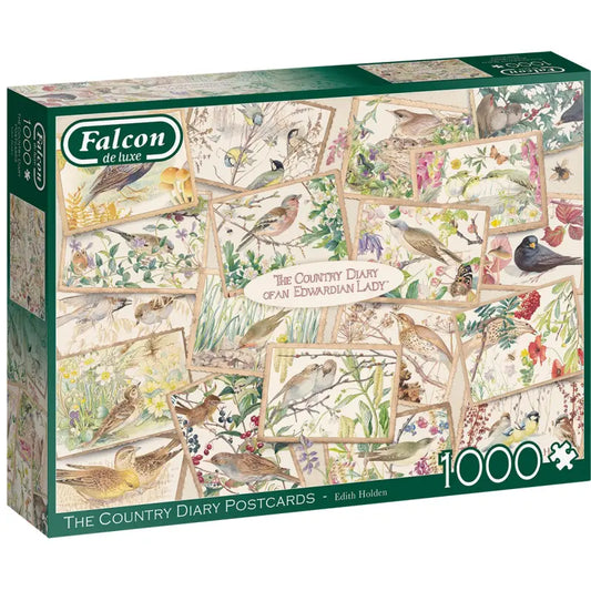 Falcon, The Country diary postcards 1000 palaa