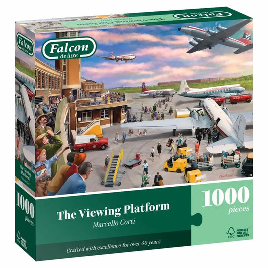 Falcon, The viewing platform 1000 palaa